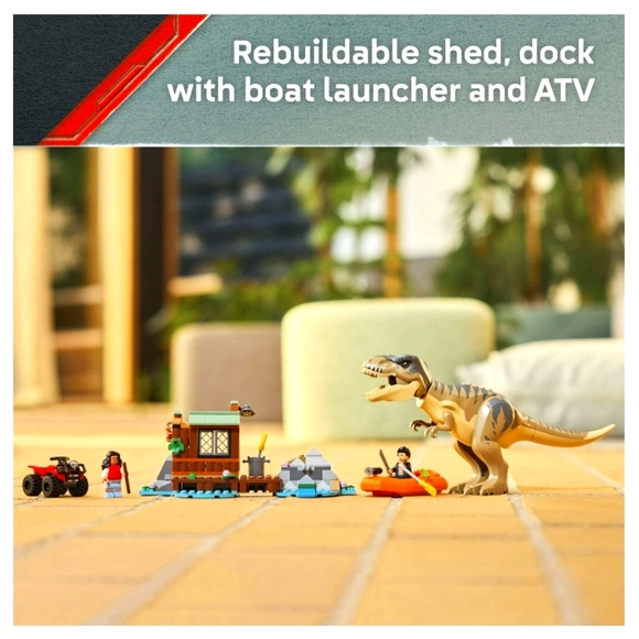 LEGO #76975 - Jurassic World T. Rex River Escape - **NIB** - Picture 4 of 7